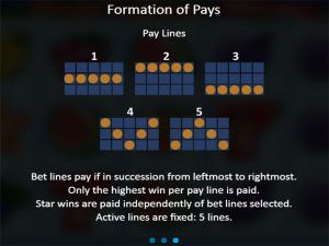 Fruits N Stars: Holiday Edition paytable3